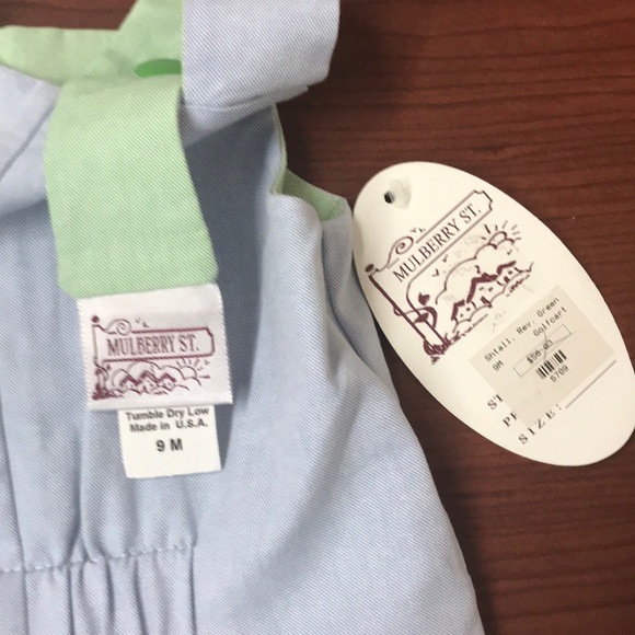 New with tags from Mulberry St. reversible size 9m - Picture 8 of 8